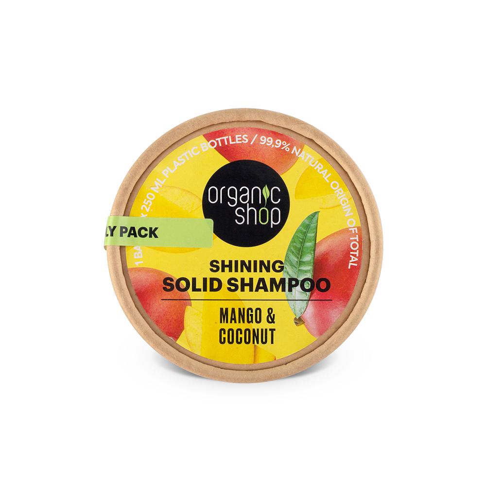 SHINING SOLID SHAMPOO MANGO & COCONUT