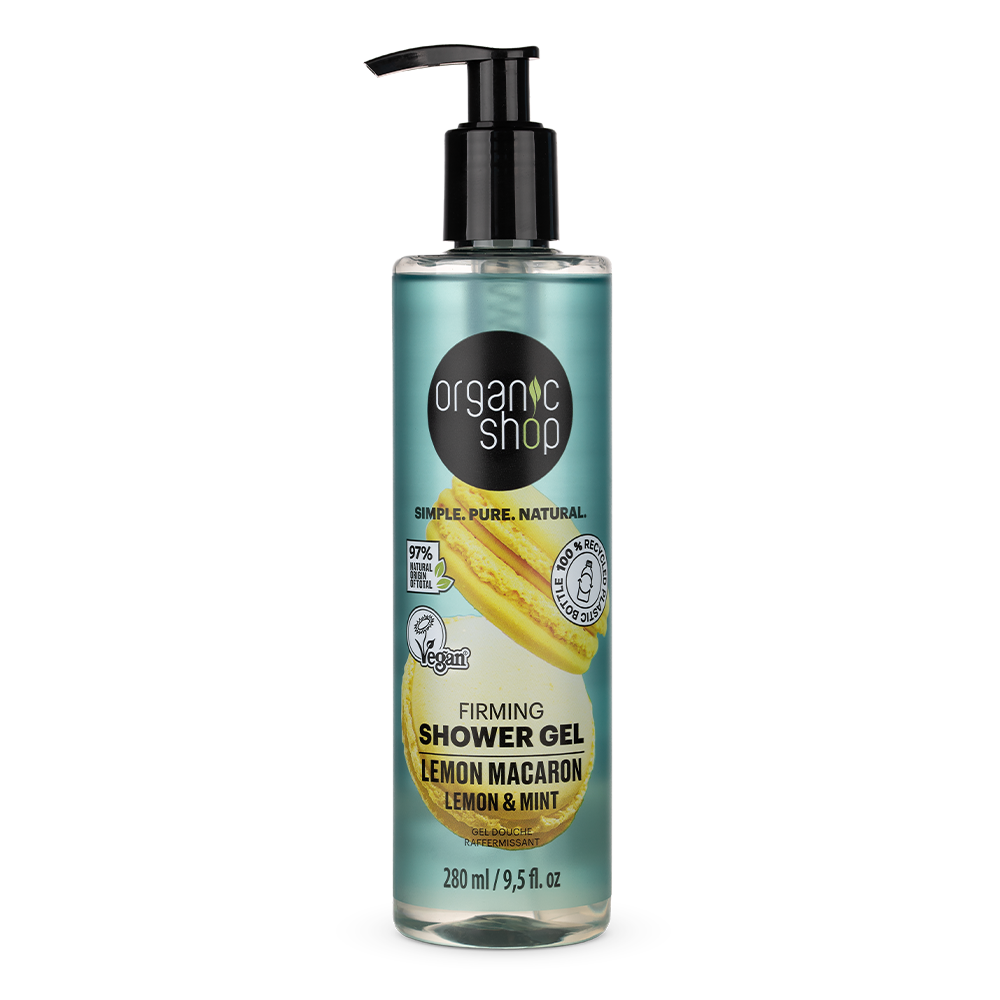 FIRMING SHOWER GEL LEMON MACARON LEMON & MINT