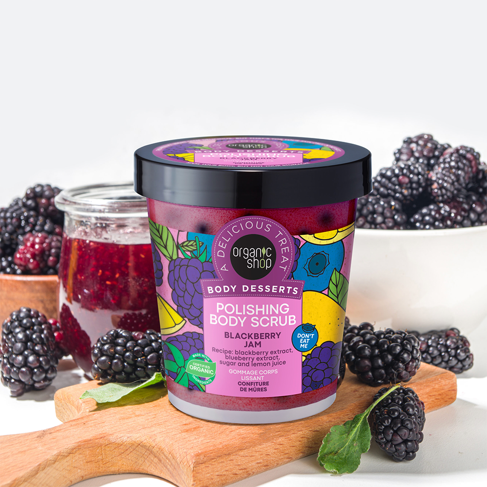POLISHING BODY SCRUB BLACKBERRY JAM - Image 2