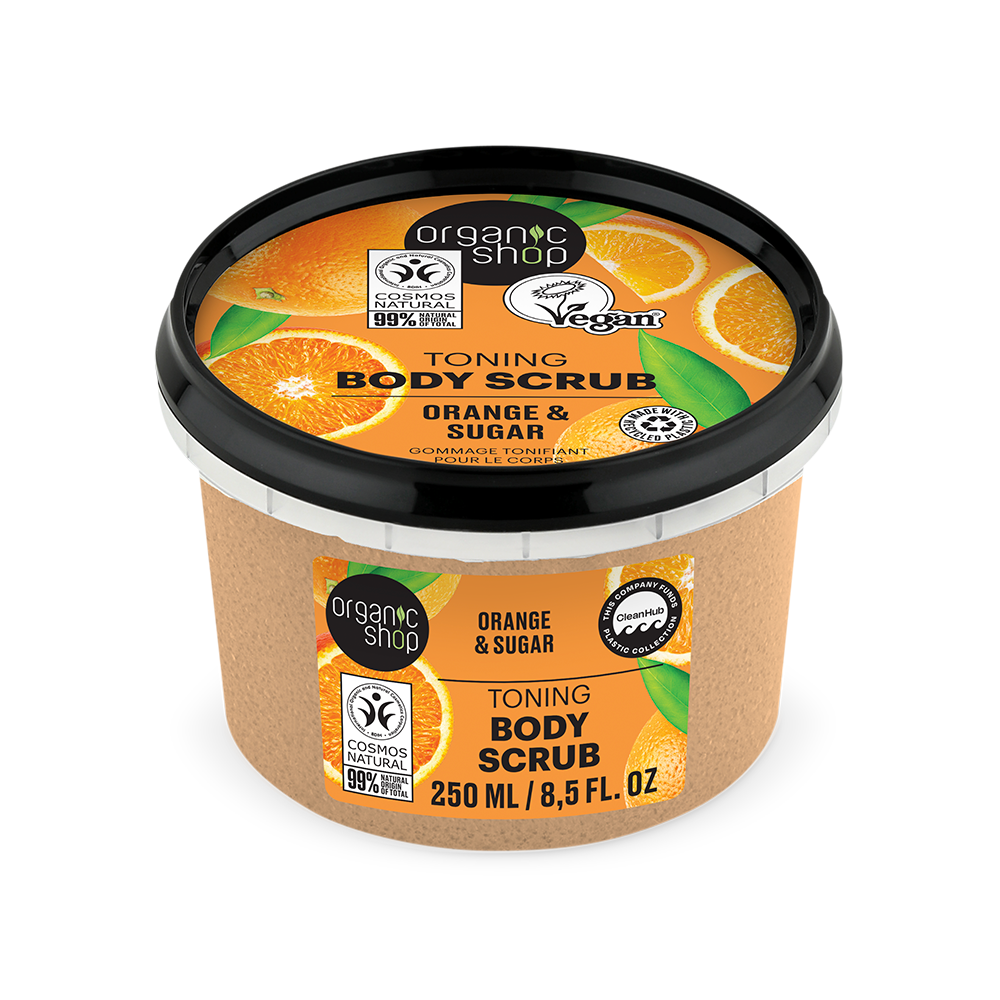 ORANGE BODY SCRUB TONING