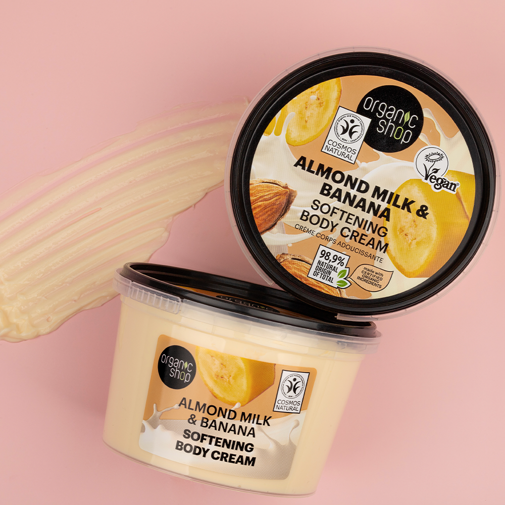 ALMOND MILK & BANANA BODY CREAM SOFTENING - Image 2