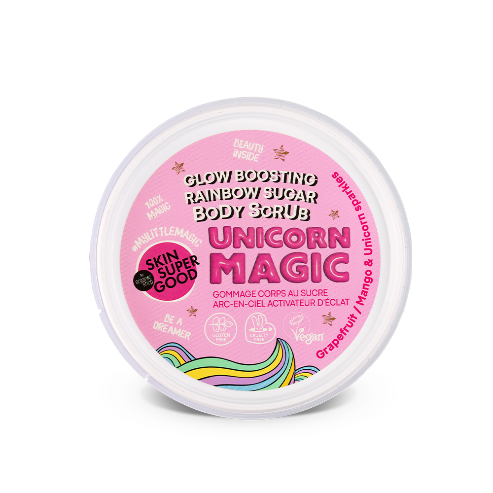 GLOW BOOSTING RAINBOW SUGAR BODY SCRUB UNICORN MAGIC - Image 2