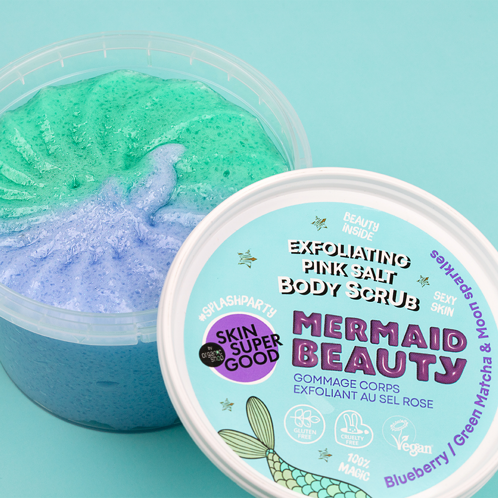 EXFOLIATING PINK SALT BODY SCRUB MERMAID BEAUTY - Image 3