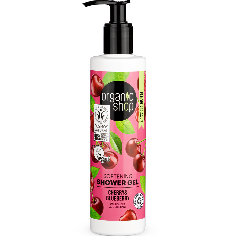 SOFTENING SHOWER GEL CHERRY& BLUEBERRY