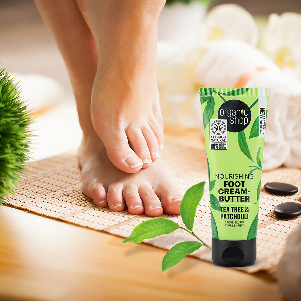 TEA TREE & PATCHOULI FOOT CREAM BUTTER - Image 2
