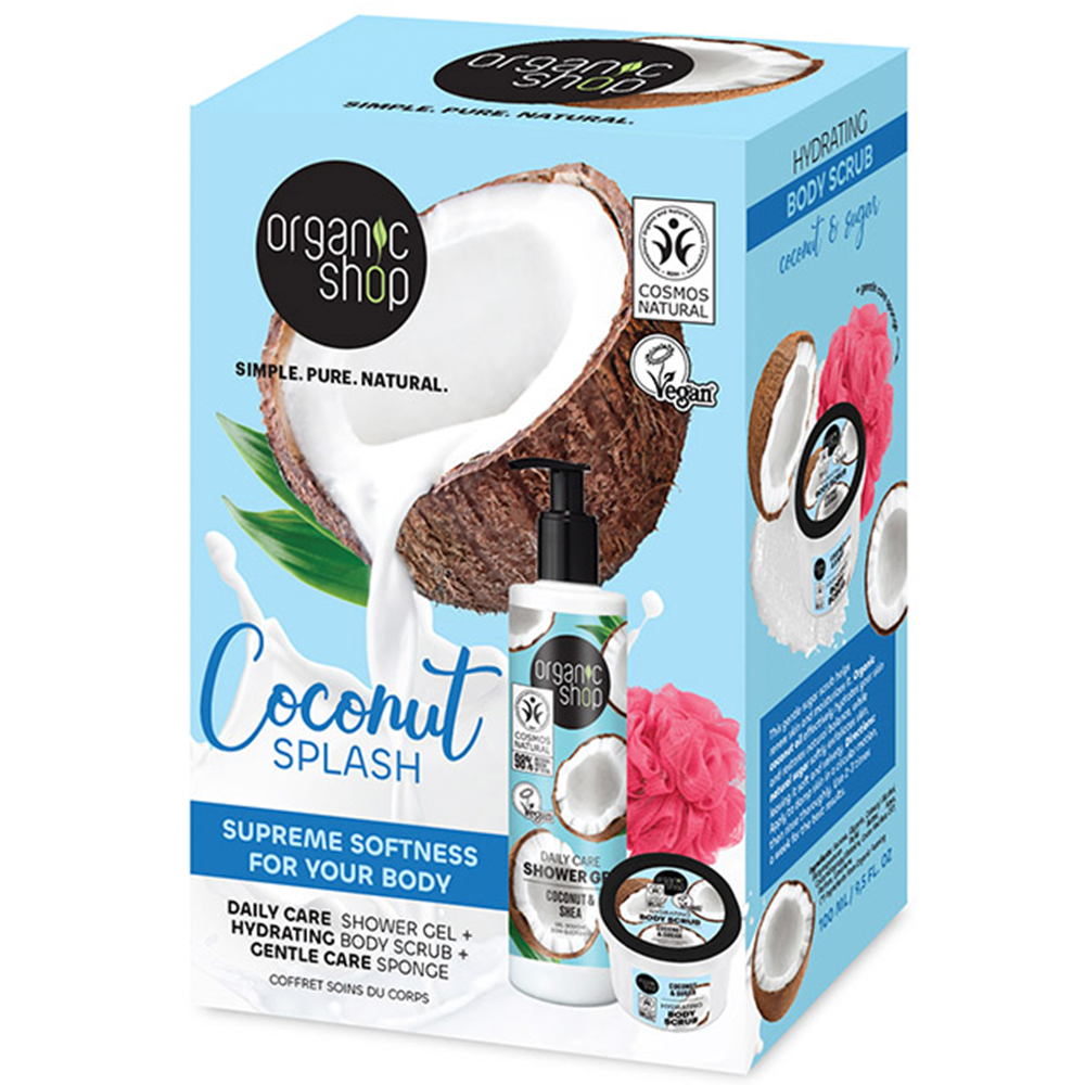 COCONUT SPLASH. SUPREME SOFTNESS